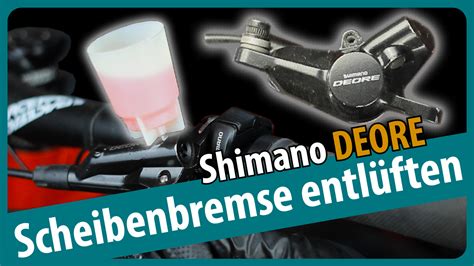 shimano bremsscheibe entlüften.